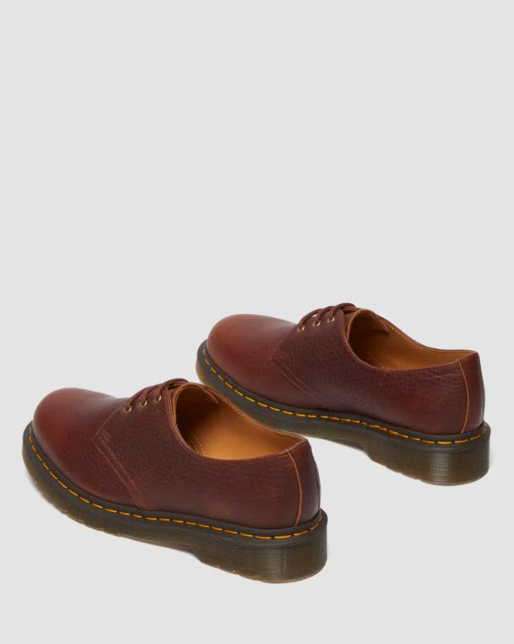 Dr Martens 1461 Cashew Ambassador Brown Leather Lace Up Shoe