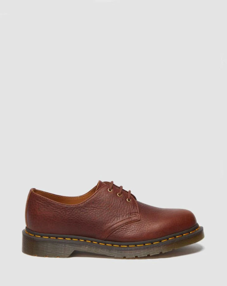 Dr Martens 1461 Cashew Ambassador Brown Leather Lace Up Shoe