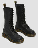 Dr Martens 1B99 Black Virginia Zip 14 Hole Boot