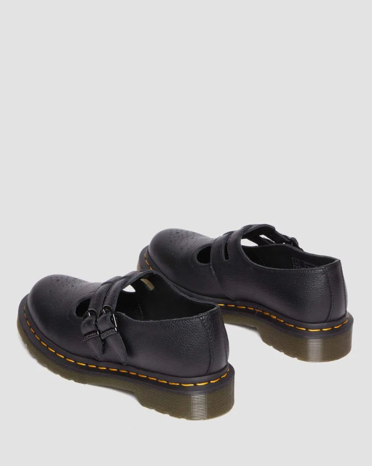 Dr Martens - Dr Martens 8065 Black Virginia Leather Sandals 