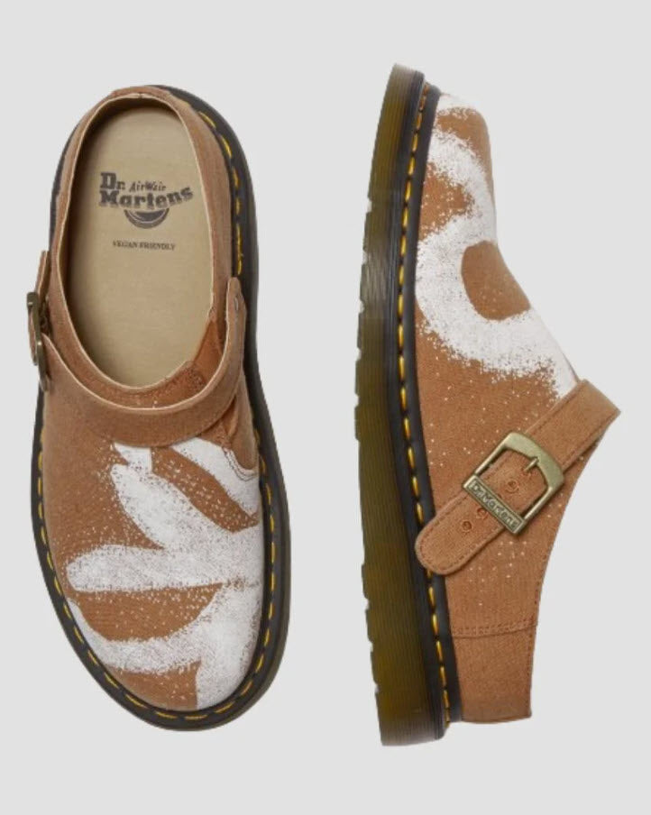 Dr Martens Archive Isham Hemp Canvas Vegan Dark Tan