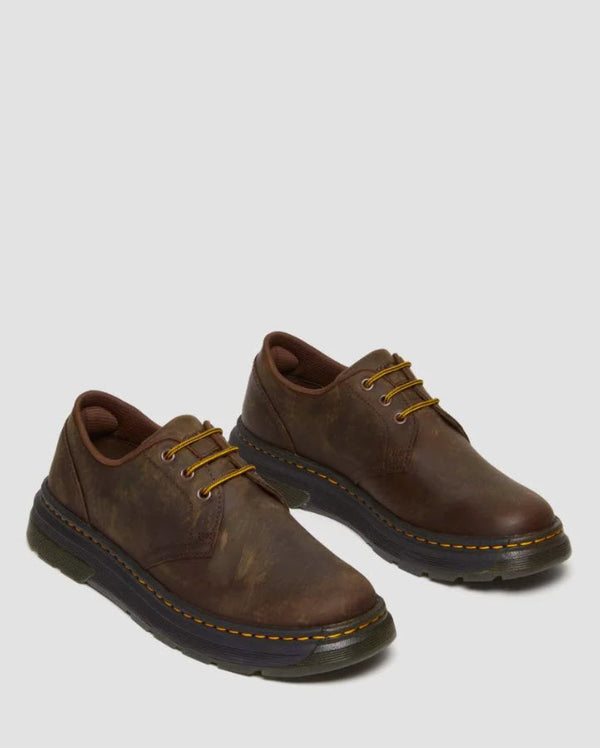 Dr Martens Crewson Lo Dark Brown Crazy Horse 31670201