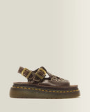 Dr Martens Dunnet Flower Kelp Brown AR Rogue Leather 40526200