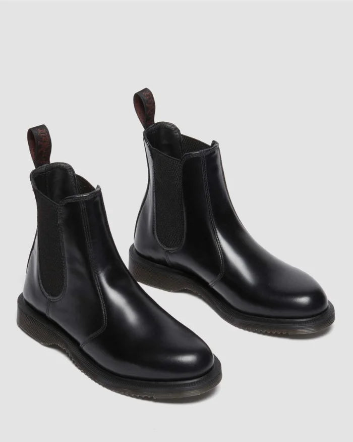 Dr Martens Flora Black Polished Smooth