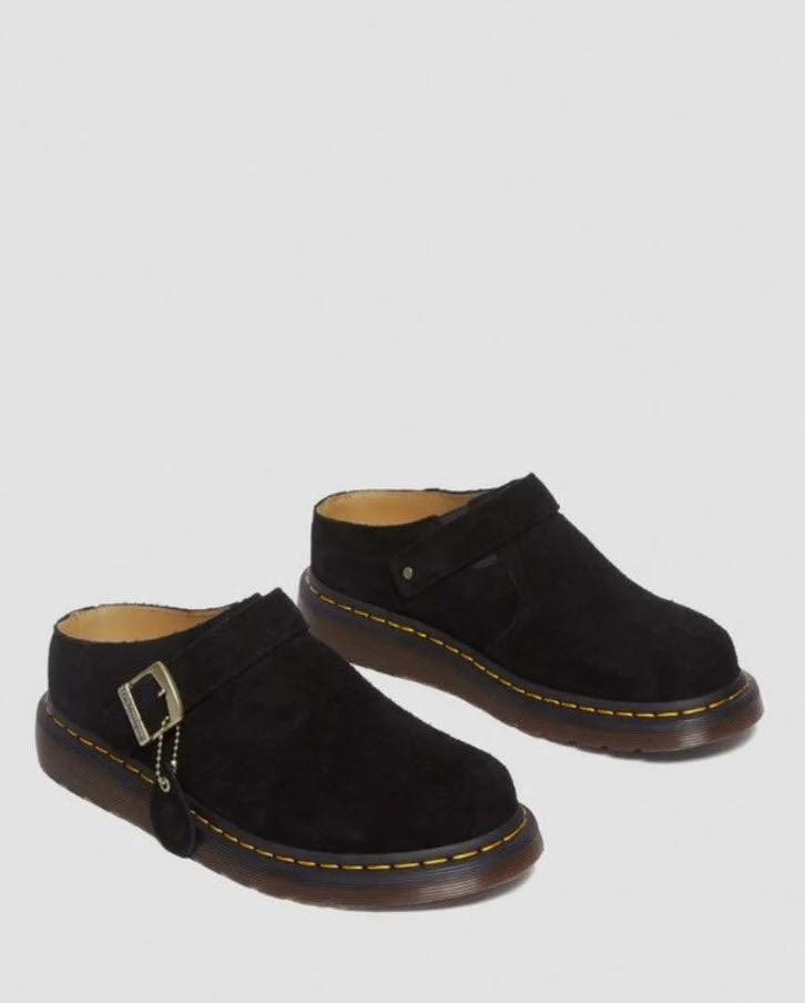 Dr Martens Isham Desert Oasis Suede Black 31734001