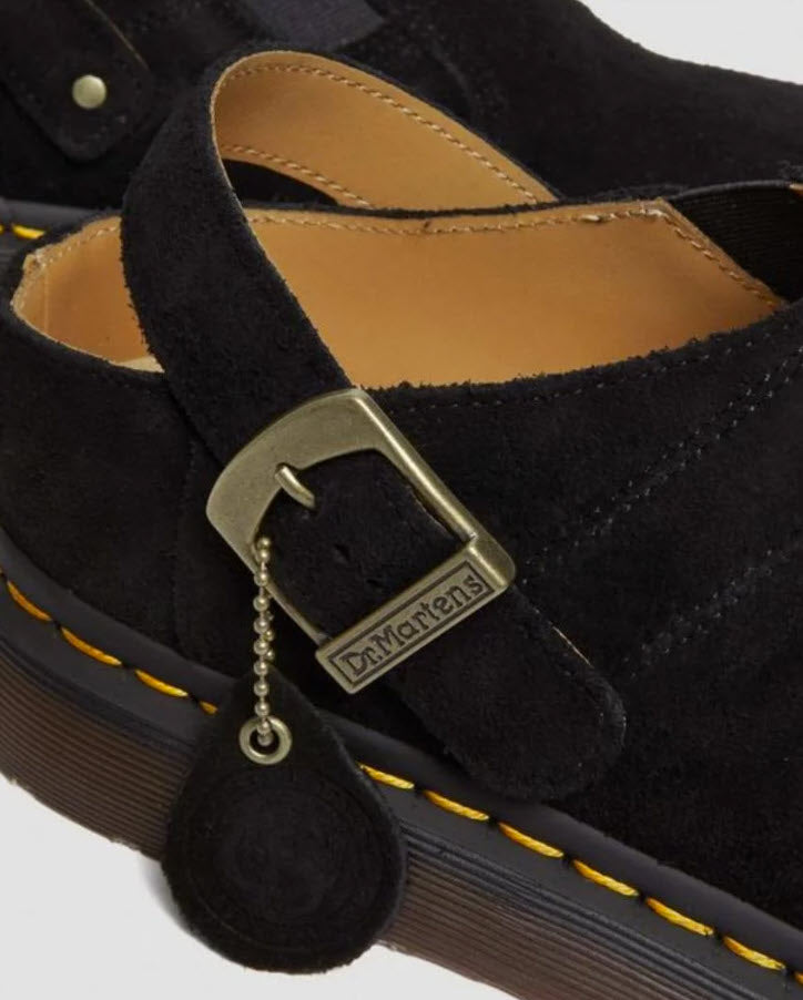 Dr Martens Isham Desert Oasis Suede Black 31734001