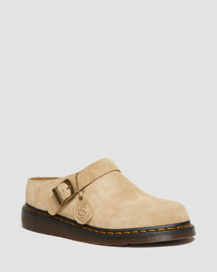 Dr Martens Isham Oasis Suede Parchment Beige