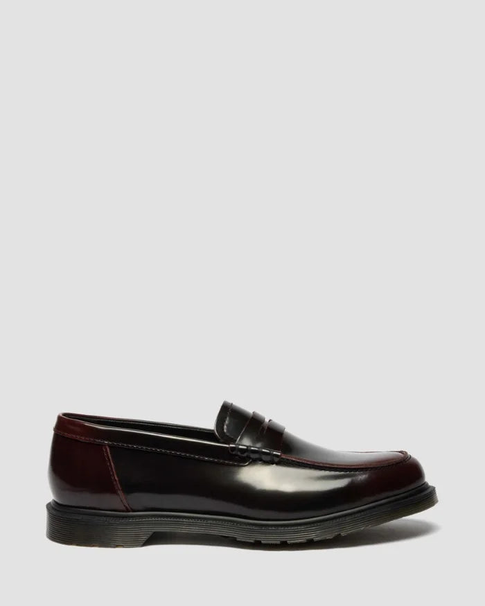 Dr Martens Mayfare Loafer Polished Smooth Cherry Red Arcadia
