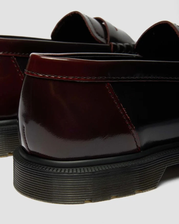 Dr Martens Mayfare Loafer Polished Smooth Cherry Red Arcadia