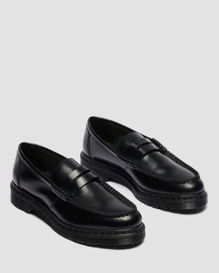 Dr Martens Penton Loafer Black Polished Smooth