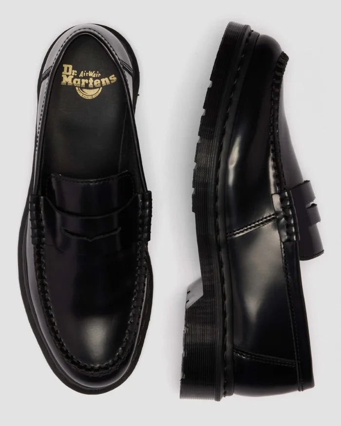 Dr Martens Penton Loafer Black Polished Smooth