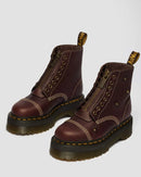 Dr Martens Sinclair Flower Grizzly Dark Brown Grizzly