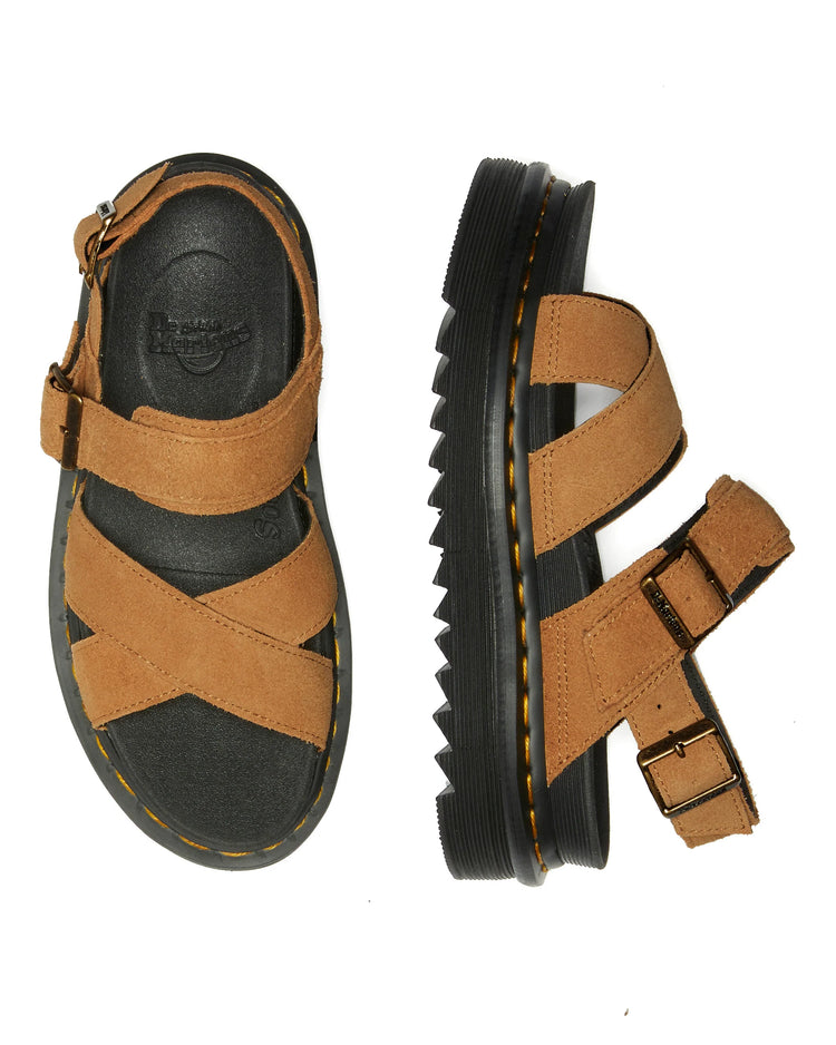 Dr Martens Voss II Tan VT EH Suede