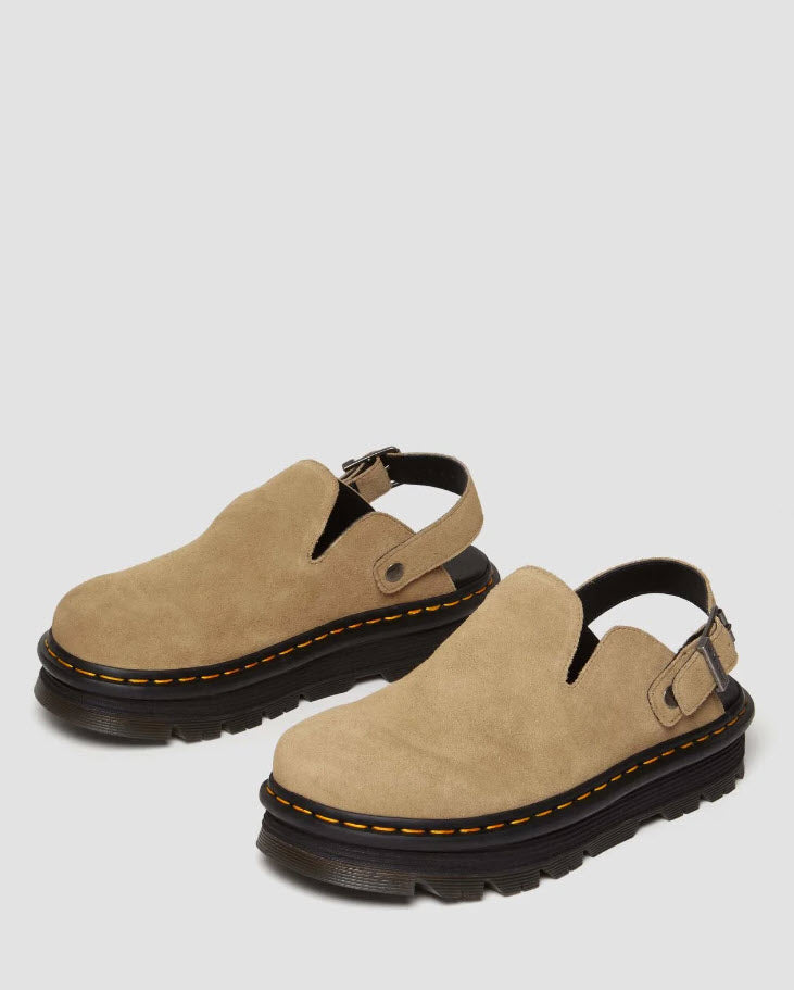 Dr Martens ZebZag Mule EH Suede Savannah Tan 31737439