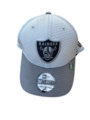 New Era 3930 NFL Las Vegas Raiders Cap Grey