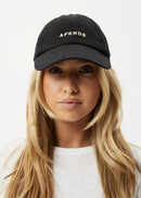 Afends Daylight - Panelled Cap - Stone Black