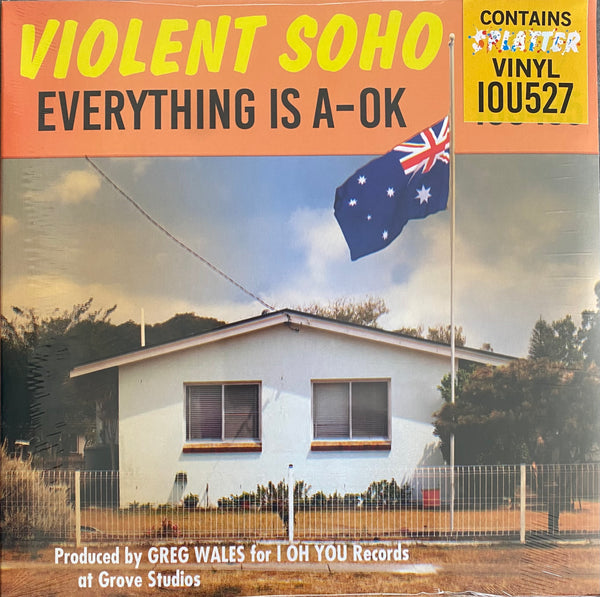 Violent Soho everything is a-ok LTD Splatter Vinyl Record