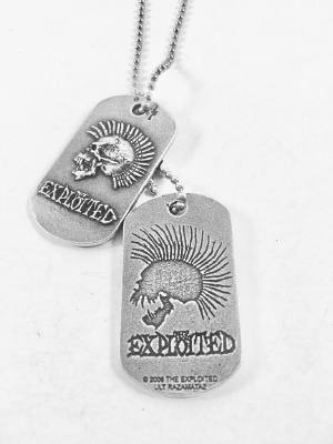 Exploited Alchemy Poker Dog Tag