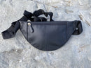 Leather Bumbag Black