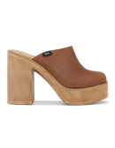 Roc Flair Tan Natural Leather Heel