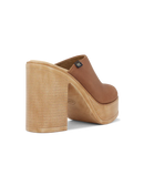 Roc Flair Tan Natural Leather Heel