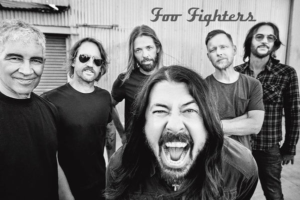 Foo Fighters Band Poster