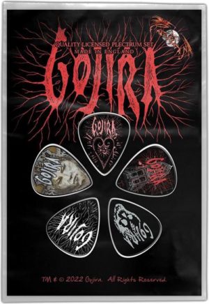 Gojira Fortitude Guitar Picks Plectrums set of 5