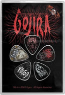 Gojira Fortitude Guitar Picks Plectrums set of 5