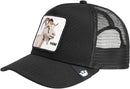 Goorin Trucker Hat Goat Him Black