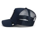 Goorin Trucker Hat Lone Wolf Navy