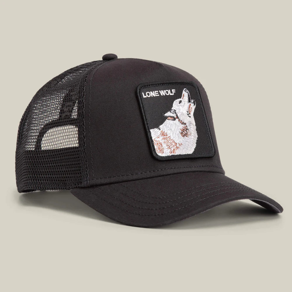 Goorin Trucker Hat Lone Wolf Void
