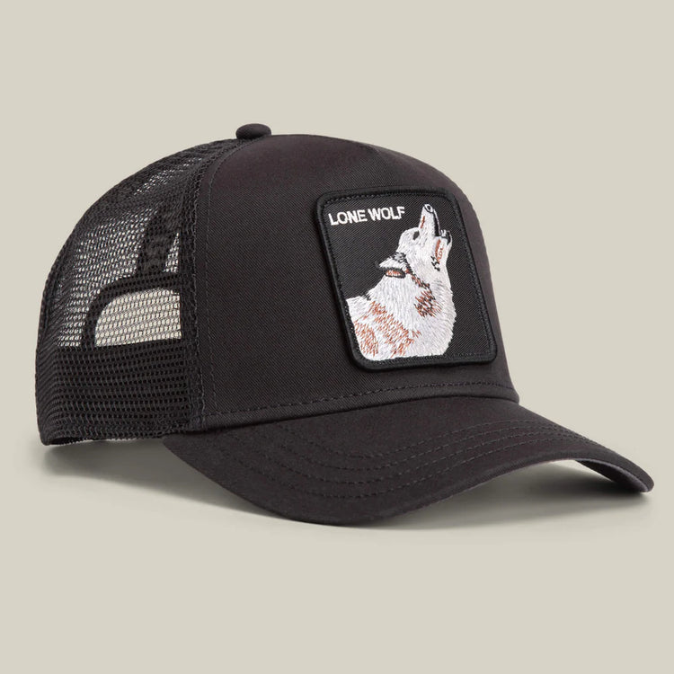 Goorin Trucker Hat Lone Wolf Void