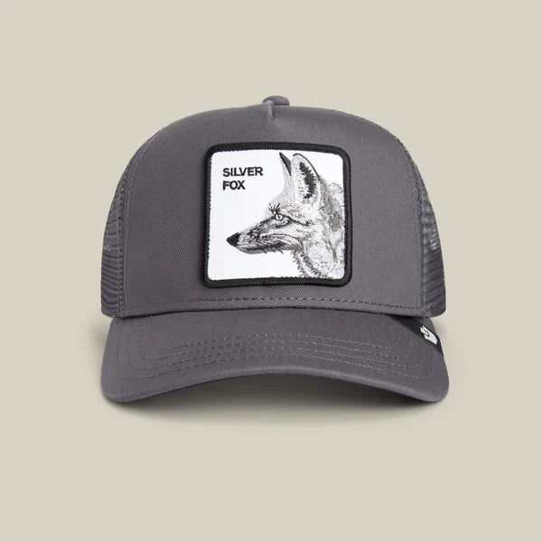 Goorin Trucker Hat Silver Fox