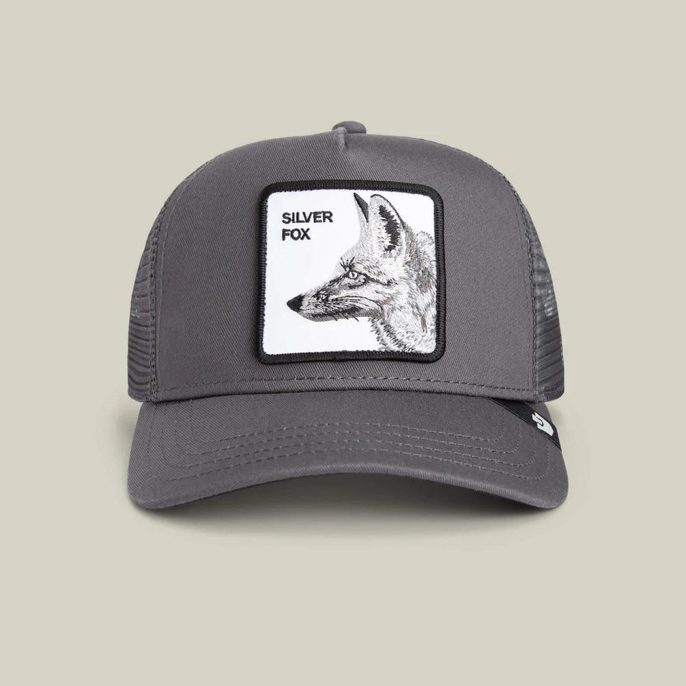 Goorin Trucker Hat Silver Fox