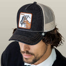 Goorin Trucker Hat The Goat Dark Denim