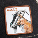 Goorin Trucker Hat The Goat Dark Denim