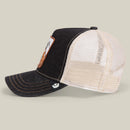 Goorin Trucker Hat The Goat Dark Denim