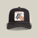 Goorin Trucker Hat The Goat Dark Denim