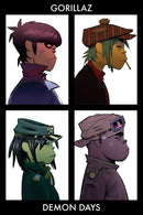Gorillaz Demon Days Poster
