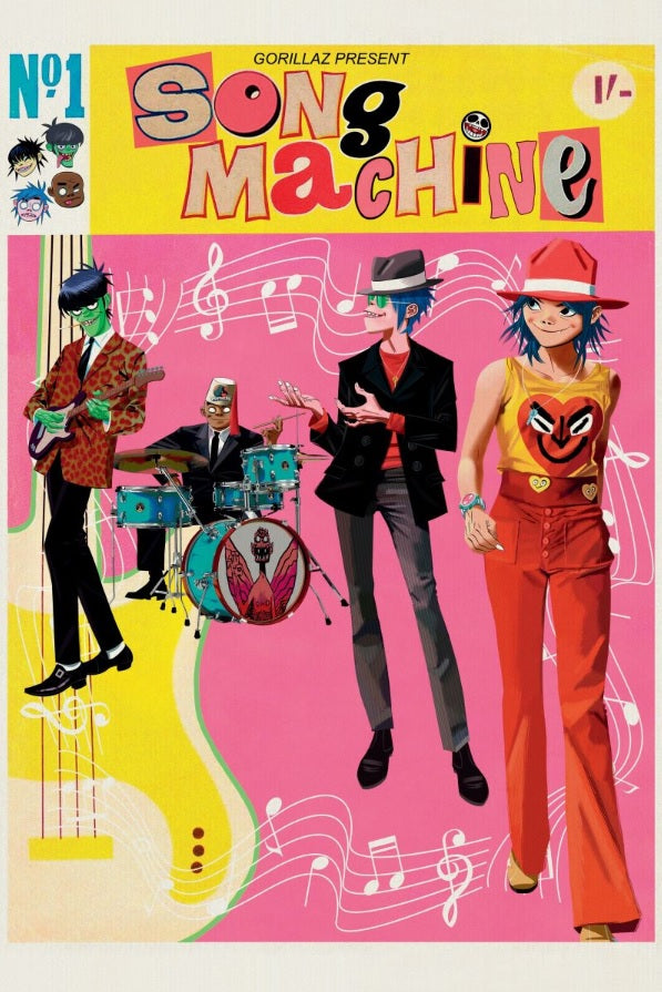 Gorillaz Song Machine Poster