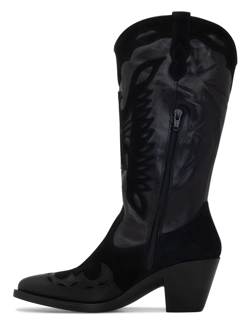 Roc Granada Black - Black Suede
