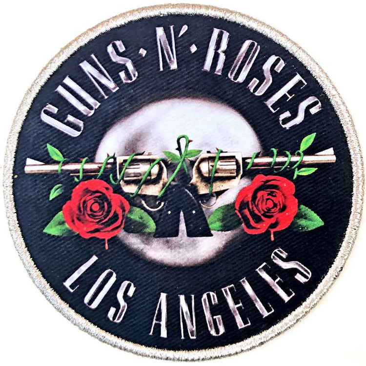 Gun n Roses Los Angeles Silver Patch
