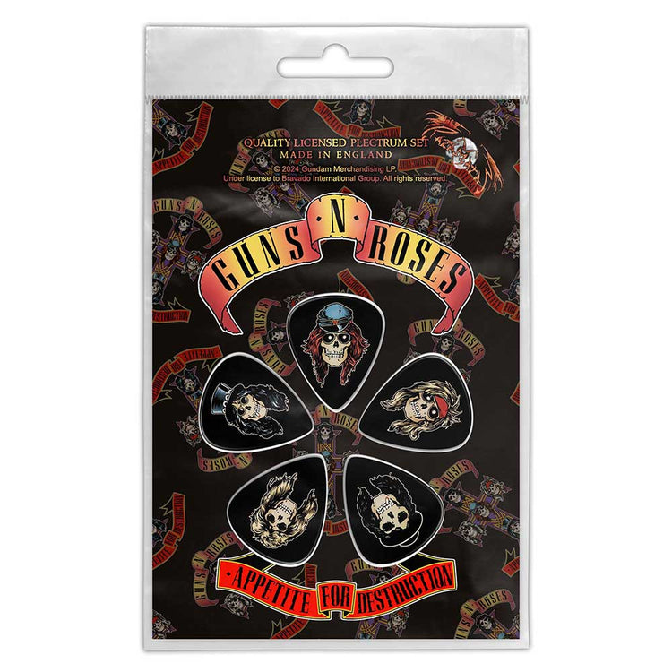 Guns N' Roses Appetite For Destruction Plectrum Pack