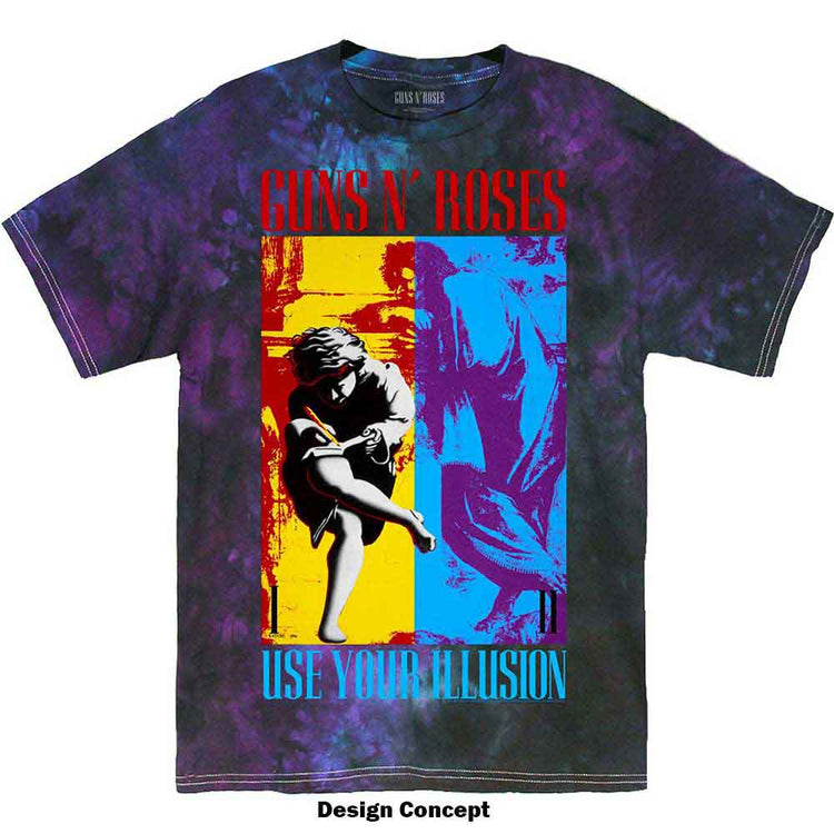 Guns N' Roses - Use Your Illusion - Unisex T-Shirt - Wash Collection