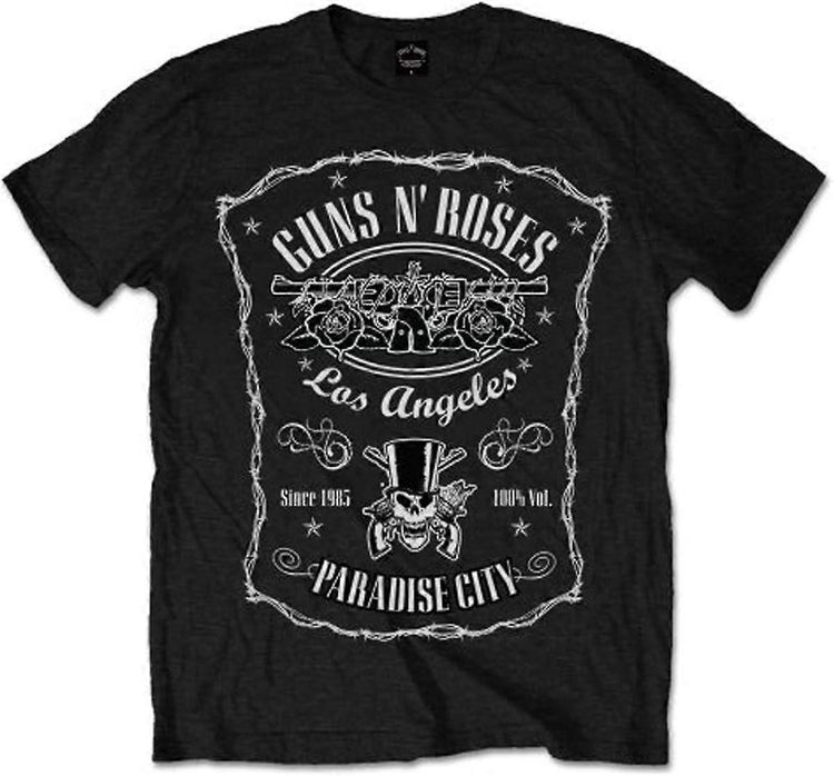 Guns N' Roses Paradise City Label Unisex T-Shirt