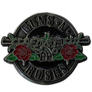 Guns N' Roses Silver Circle Logo Pin Badge