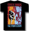 Guns n Roses 1991 Illusion Combo Unisex T-Shirt