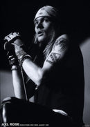 Guns n Roses Axl Rose Middletown New York August 1988 Poster