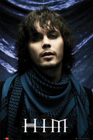 HIM H.I.M. Scarf Poster