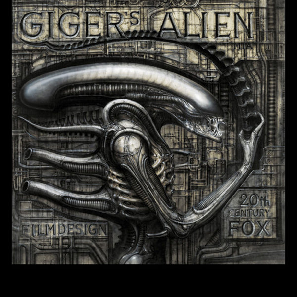 ポスター HR GIGER MUSEUM POSTER 20TH HRGiger_AlienPoster_600x600_cr